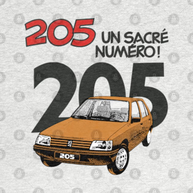 205 - FRENCH AD by Throwback Motors